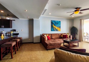 The Palms Jaco 1001 penthouse on the beach