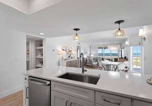 The Sunsets are amazing from this newly renovated villa on the Gulf, B1211A+