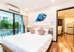 The Title F101A - Direct pool access 2 bedroom apartment