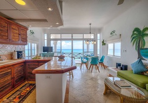 Third-Floor Oceanfront Condo with Balconies & Pool