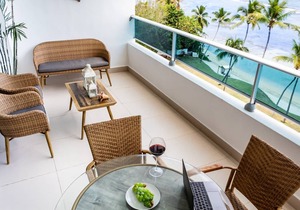 This apartment is a 2 bedroom (s), 2 bathrooms, located in Juan Dolio, San Pedro.