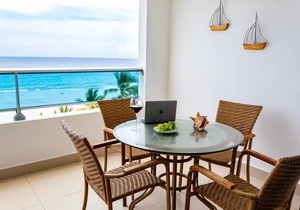 This apartment is a 2 bedroom (s), 2 bathrooms, located in Juan Dolio, San Pedro.