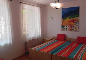 This beautiful and simply furnished apartment is located on the first floor of a family house in the