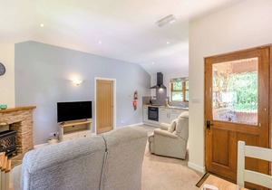 This lodge is ideal for a couple a looking to take a short break away.
