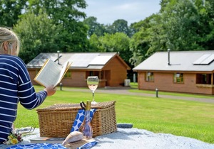 This lodge is ideal for a couple a looking to take a short break away.