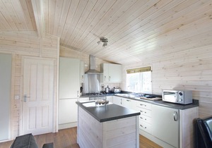 This Lodge is nestled in woodlands and comprises of two double rooms and two twin rooms.