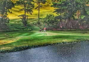 THOC ECOPARK Blue home-1220 with Golf course view