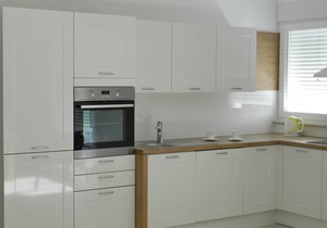 Three bedroom apartment with balcony and sea view Baška Voda, Makarska (A-15214-a)