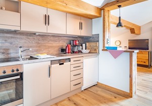 Three-room apartment (8) Haus Resi, 70sqm, two bedrooms, two bathrooms, living room, kitchen, balcony