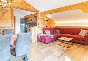 Three-room apartment (8) Haus Resi, 70sqm, two bedrooms, two bathrooms, living room, kitchen, balcony