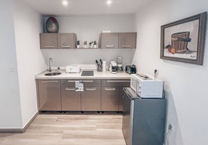 Tiki Unit, one bedroom studio, furnished., second floor street side