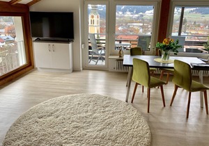 Top apartment in a spectacular location with great views