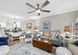 Tradewinds 101 | Beachfront Condo with Patio, Pool View and Beach Access