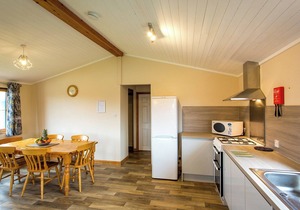 Traditional spacious lodge.