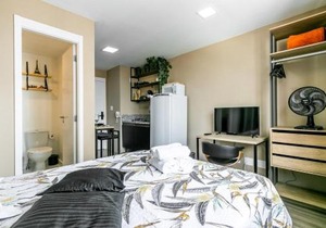 Tranquilo Studio no Brás com Piscina/Metrô Brás