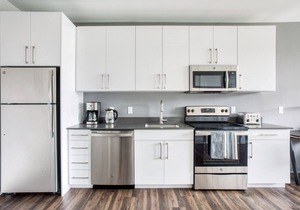 Trendy Brighton 1BR w/W/D, Gym, near T, Shops + Dining, by Blueground