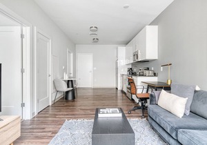 Trendy Brighton 1BR w/W/D, Gym, near T, Shops + Dining, by Blueground