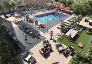 Trendy Brighton Studio w/W/D, Gym, near T, Shops + Dining, by Blueground