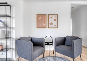 Trendy Iselin 2.5 Room w/ Storage, 1min to Local Market, by Blueground