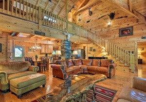 Trenton Cabin with Hot Tub - 14 Mi to Lookout Mtn!