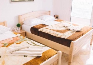 Triple studio with sea view private balcony and kitchenette