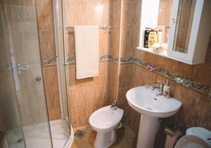 Triple studio with sea view private balcony and kitchenette