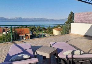 Two bedroom apartment with terrace and sea view Gradac, Makarska (A-13196-a)