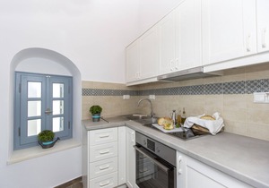 Two Bedroom Apartment with Sea & Castle View Balcony in the Heart of Naxos Town
