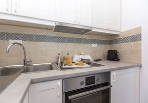 Two Bedroom Apartment with Sea & Castle View Balcony in the Heart of Naxos Town