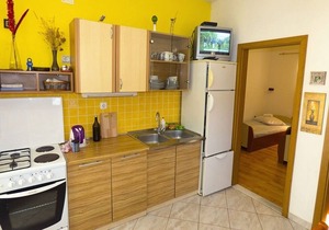 Two bedroom apartment with terrace and sea view Ivan Dolac, Hvar (A-8782-d)