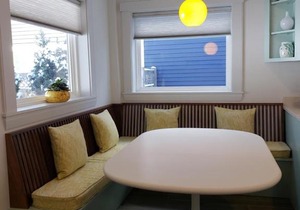 Two bedroom Mid Century Modern apartment in downtown Hallowell