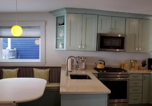 Two bedroom Mid Century Modern apartment in downtown Hallowell