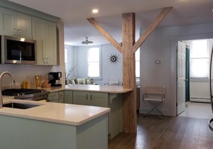 Two bedroom Mid Century Modern apartment in downtown Hallowell
