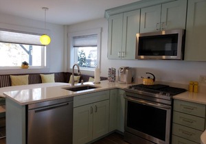 Two bedroom Mid Century Modern apartment in downtown Hallowell