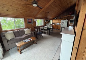 Two lakefront cottages, 158 feet of frontage on Bear Lake