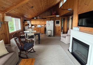Two lakefront cottages, 158 feet of frontage on Bear Lake
