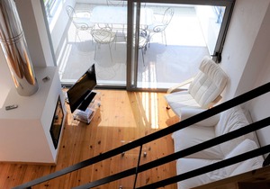 Two-level apartment 300 m from the beach