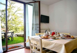 TWO-ROOM APARTMENT WITH POOL AND PRIVATE GARDEN: The Compagnia del Chianti