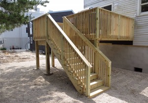 Two-Story Condo Just 4 Houses to the Beach in Holgate