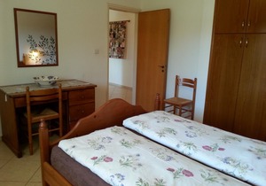 Two very large, bright apartment with private garden, pool and grill