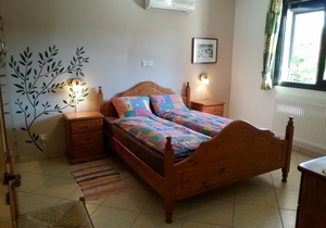 Two very large, bright apartment with private garden, pool and grill