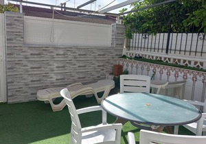 Typical air-conditioned house 450m from the beach