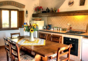 Typical renovated house in the heart of Tuscany, Chianti area, Florence.