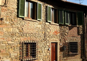 Typical renovated house in the heart of Tuscany, Chianti area, Florence.