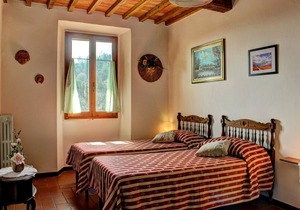 Typical renovated house in the heart of Tuscany, Chianti area, Florence.