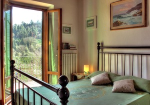 Typical renovated house in the heart of Tuscany, Chianti area, Florence.