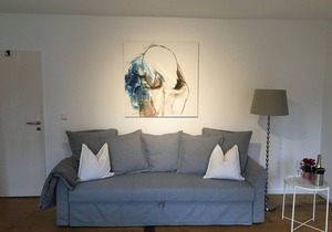 "Unterm Blauregen" - 1-Raum-Ferienwohnung im alten Ortskern