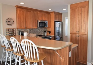 Updated Oceanfront condo with covered deck, indoor and outdoor pools.