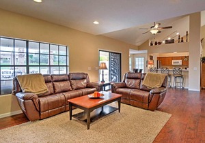 Upscale Mesa Golf Course Retreat with Mountain Views