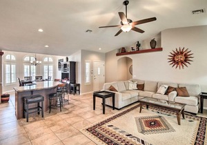 Upscale Oasis with Pool and Hot Tub, 3 Mi to Lake